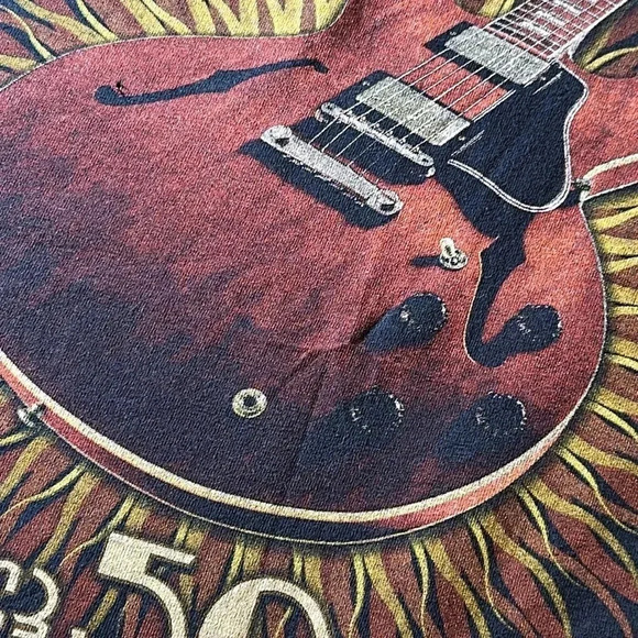 2013 ERIC CLAPTON t-shirt concert 50 yr anniversary further on up the road blk - Picture 6 of 7